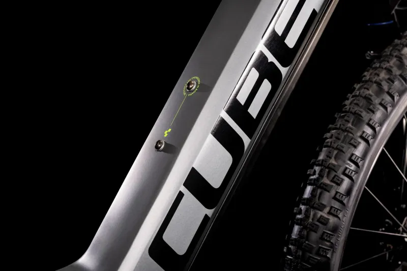 Cube Reaction Hybrid Pro 625 Trapeze Electric Bike 2022 Grey/Green-2